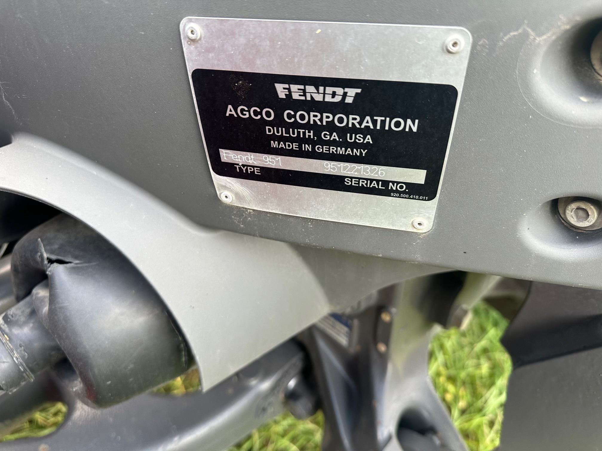 2016 Fendt FT930 Tractor
