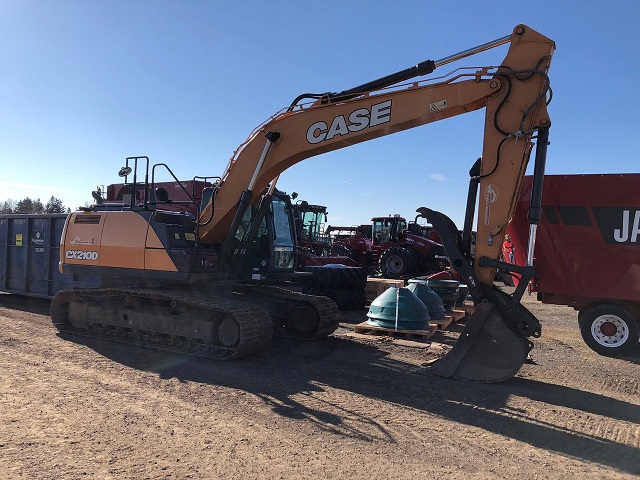 2018 Case CX210D Excavator