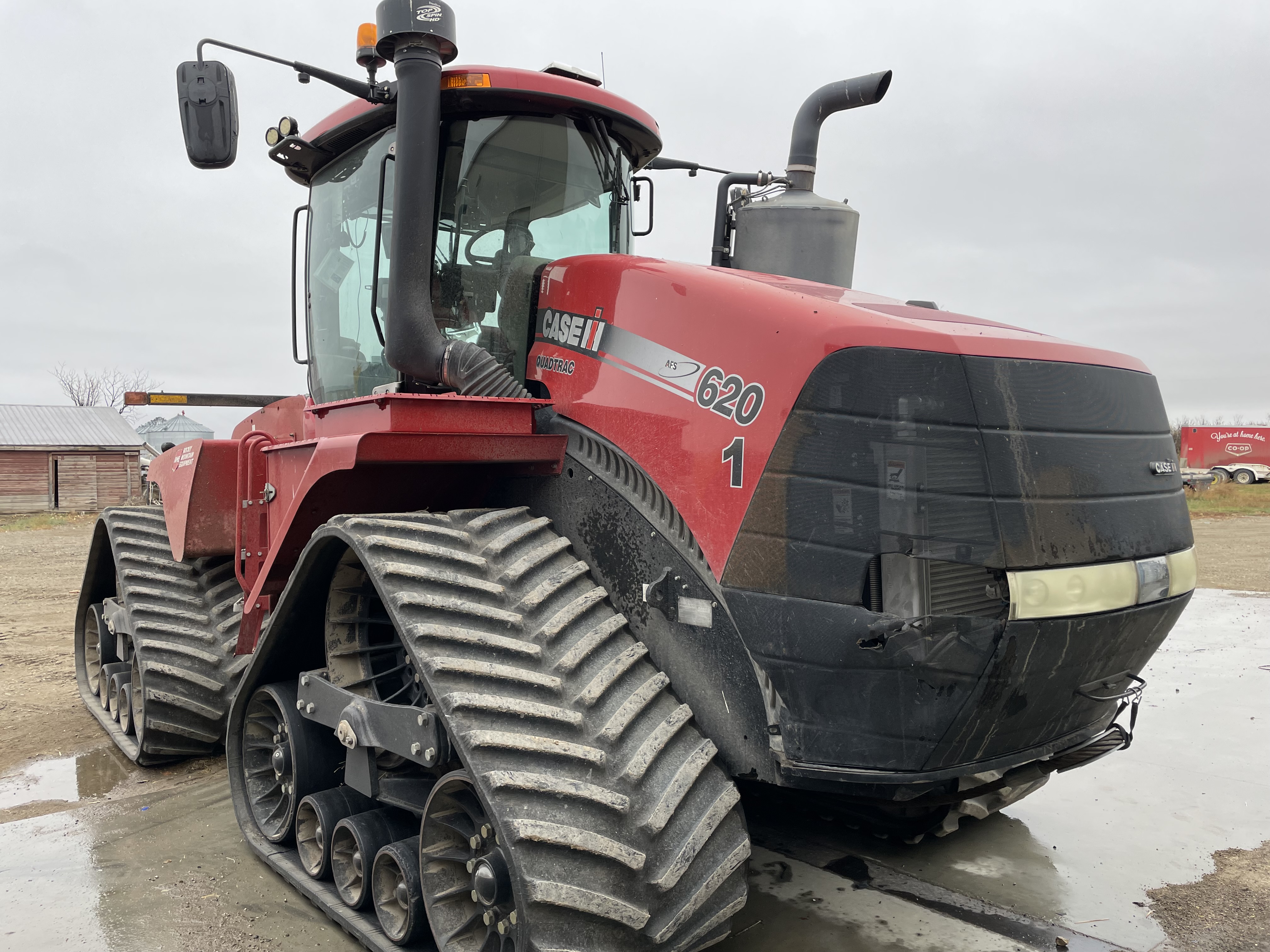 2016 Case 620Q Tractor Rubber Track