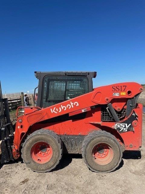 2022 Kubota SSV75 Skid Steer Loader