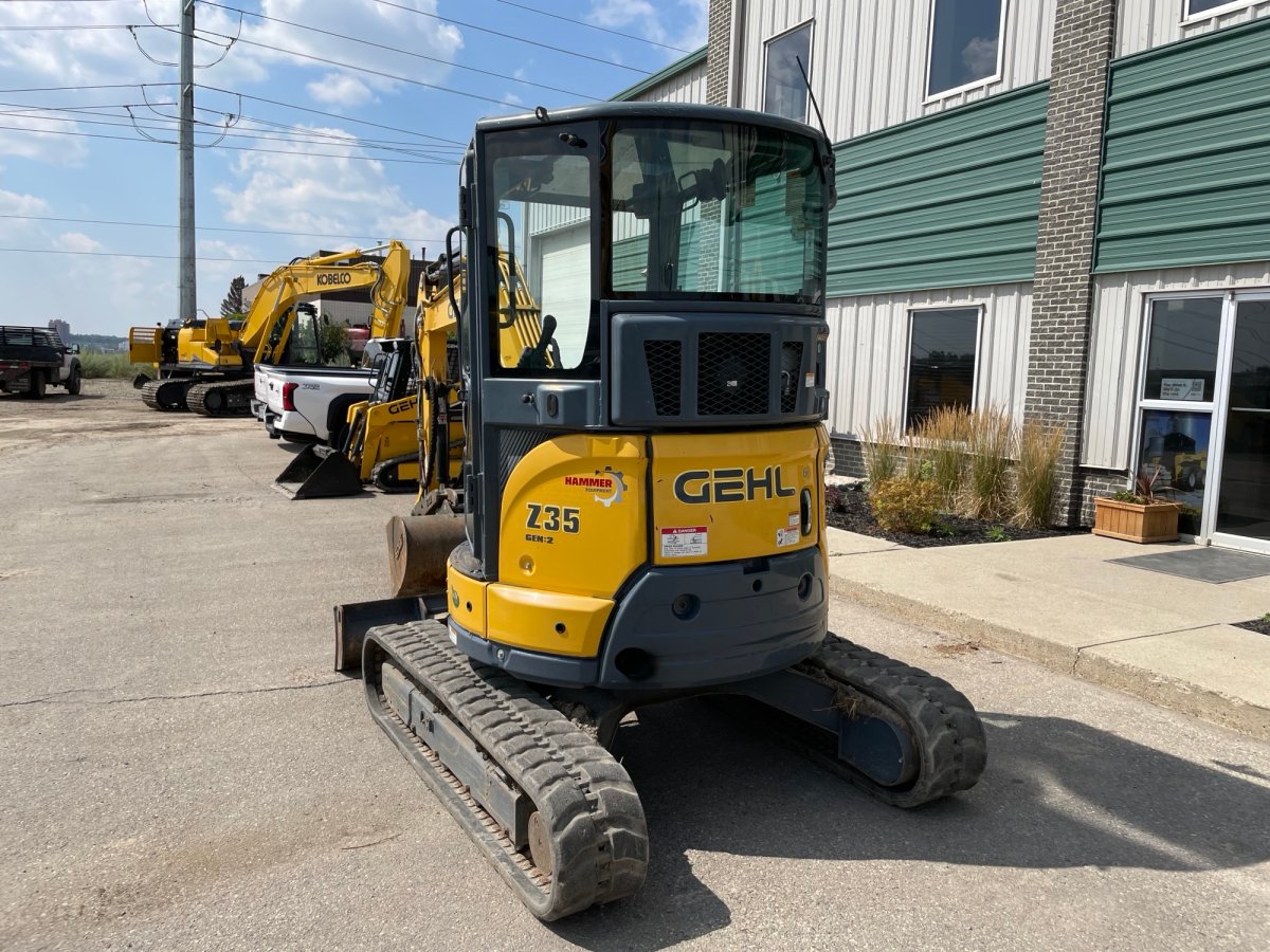 2017 Gehl Z35 Excavator Mini