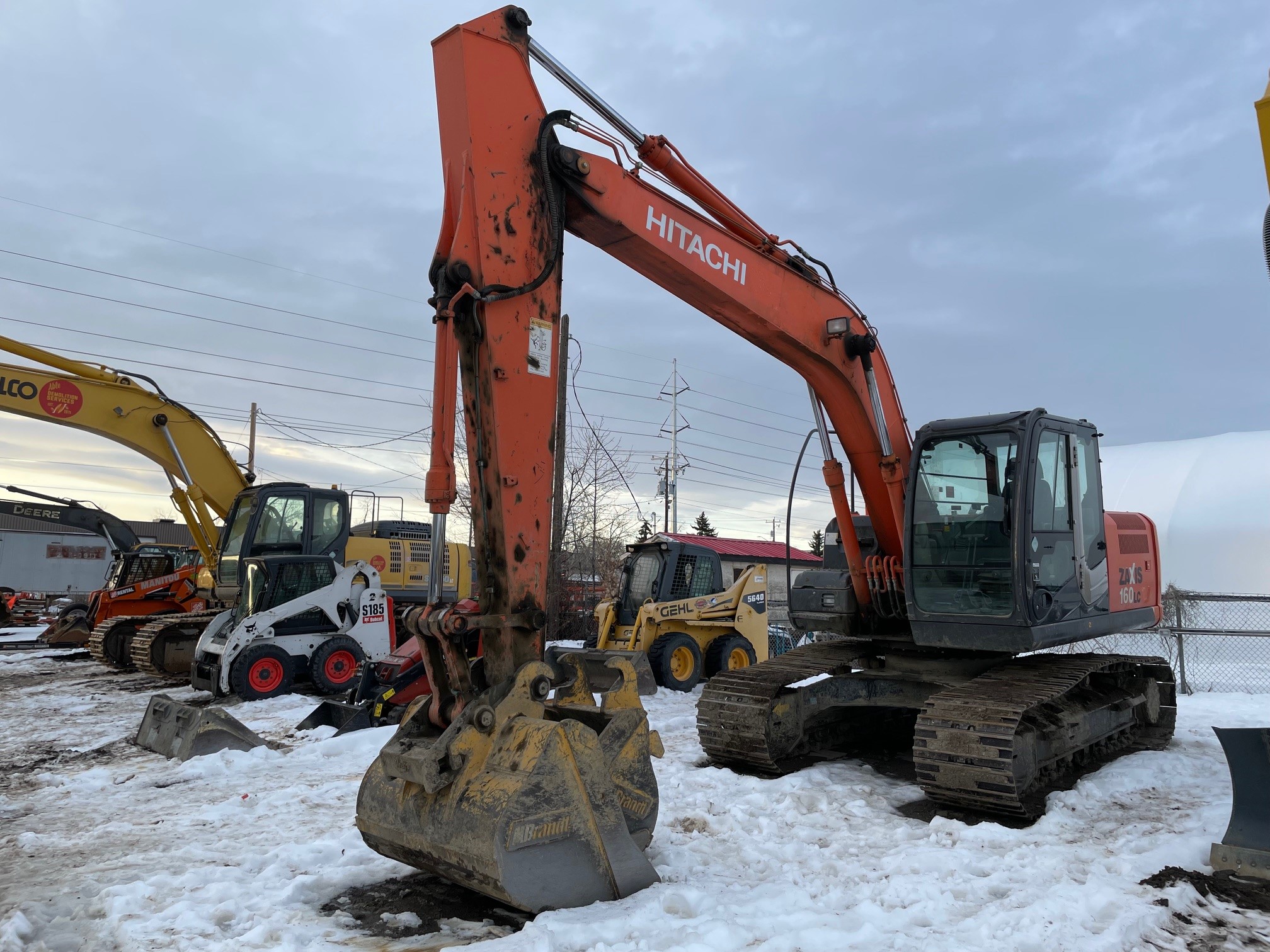 2008 Hitachi ZX160LC-3 Excavator