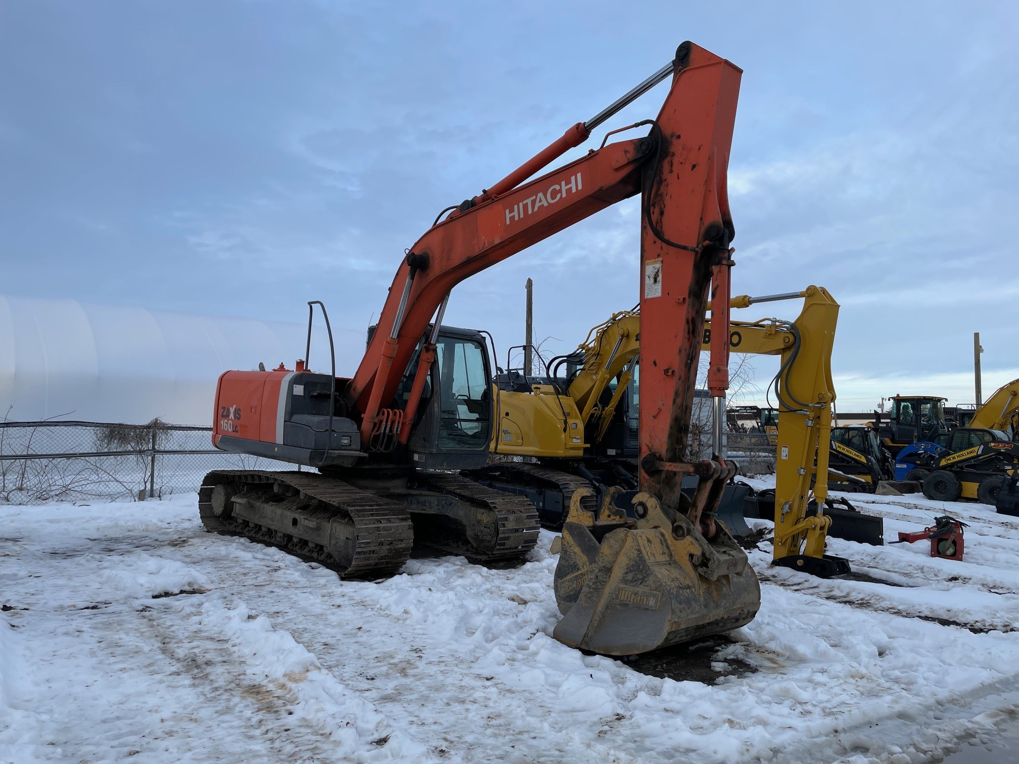 2008 Hitachi ZX160LC-3 Excavator