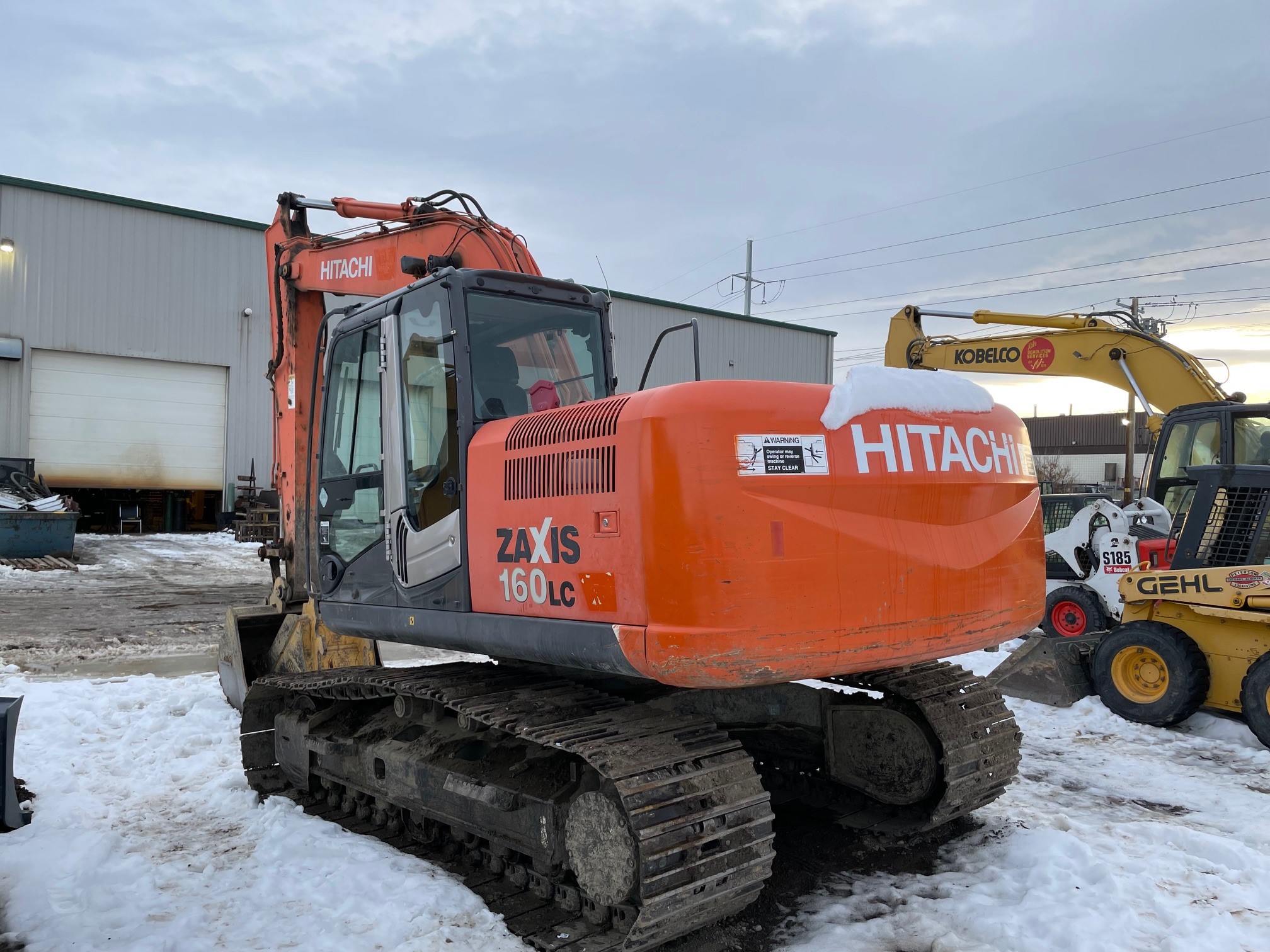 2008 Hitachi ZX160LC-3 Excavator