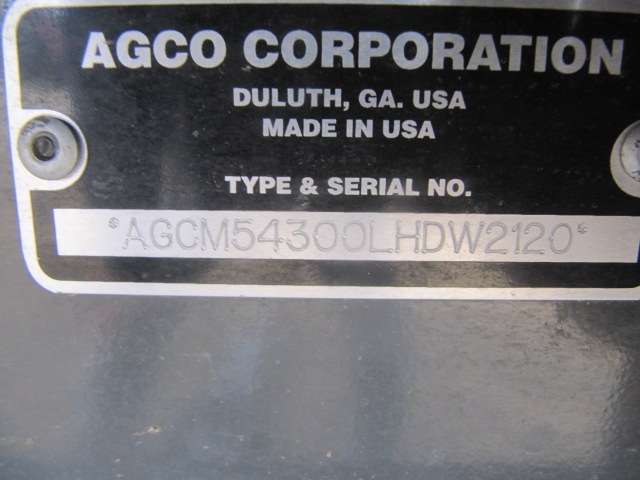 2022 Massey Ferguson 5400 Windrower Draper Header