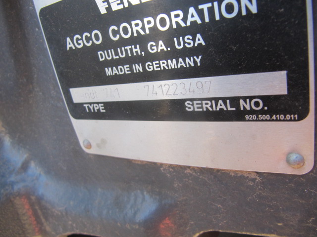 2016 Fendt 720S4 Tractor