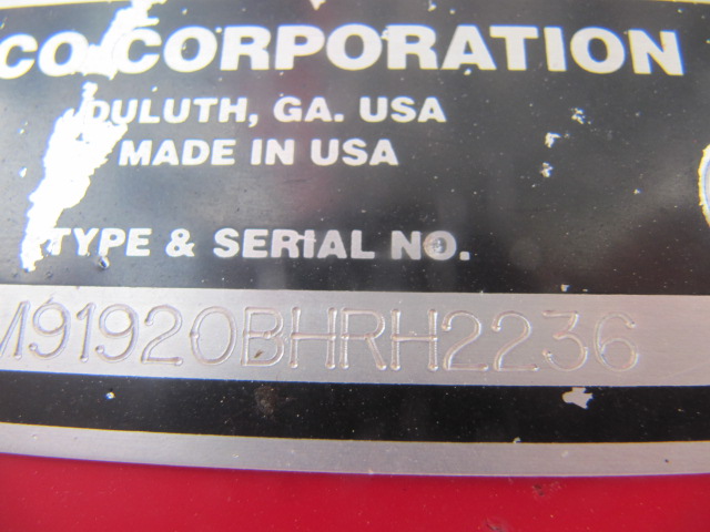 2011 Massey Ferguson 9635 Windrower