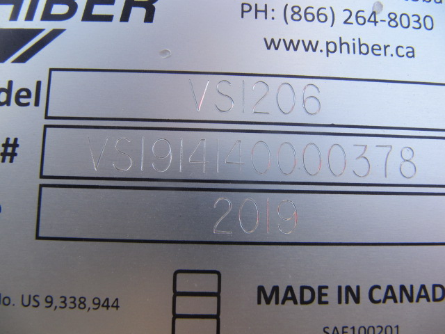 2019 Phiber VS1206 Bale Accumulator