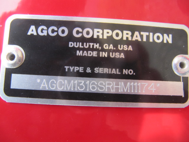 2024 Massey Ferguson 1316S Mower Conditioner