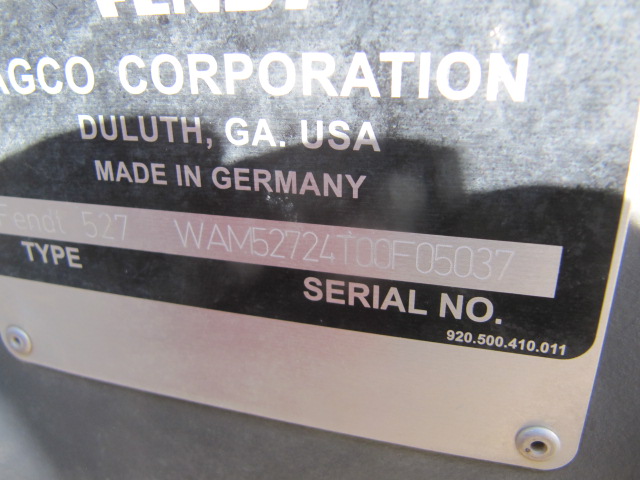 2018 Fendt 1038 Tractor