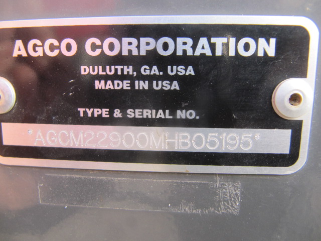 2021 Massey Ferguson 2290 Baler/Square