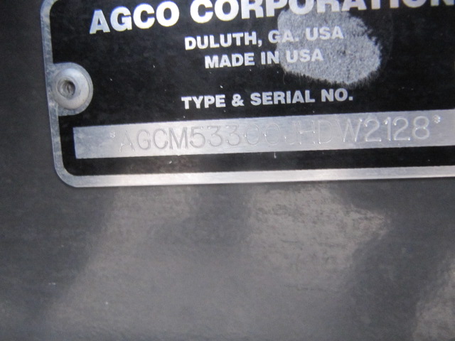 2015 Massey Ferguson 5300-30 Windrower Draper Header