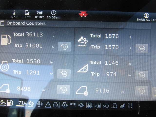 2022 Massey Ferguson WR9980 Windrower