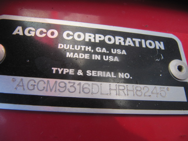 2020 Massey Ferguson WR9980 Windrower