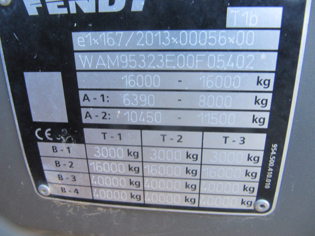 2017 Fendt 936S4 Tractor