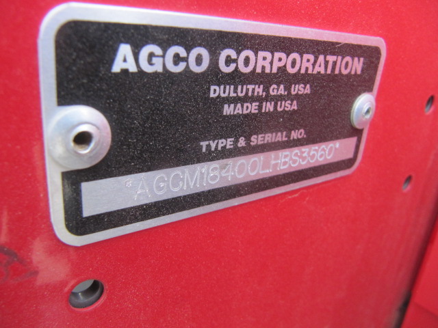 2020 Massey Ferguson 1840 Baler/Square