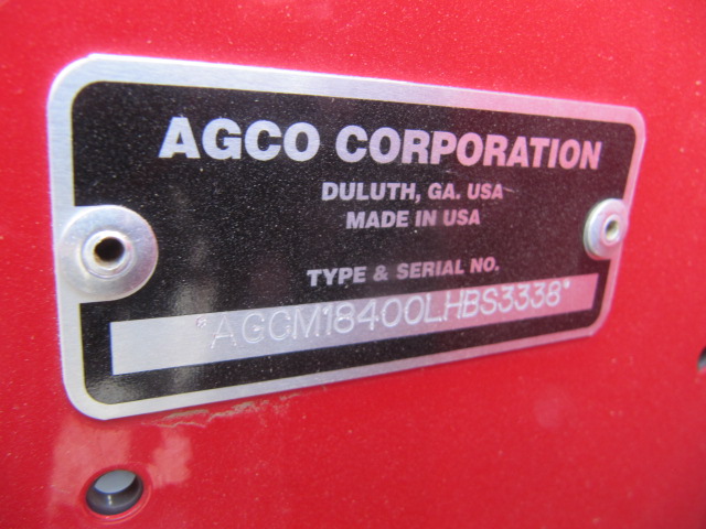 2020 Massey Ferguson 1840 Baler/Square