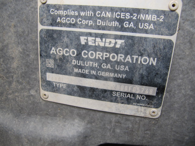 2023 Fendt 720 Gen6 Tractor