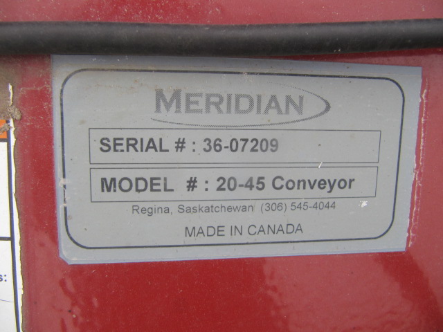 2017 Meridian 20-45 Belt Conveyor
