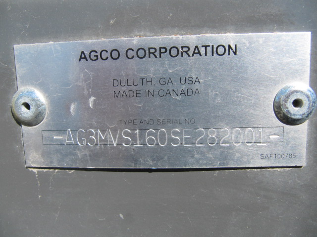 2025 Massey Ferguson MFVS16 Bale Accumulator