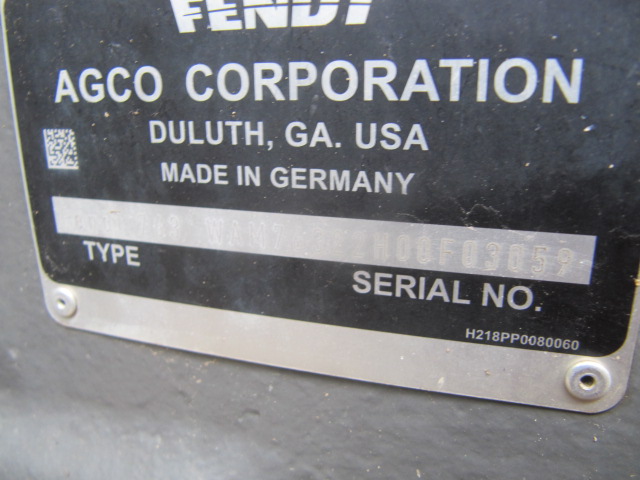 2022 Fendt 720 Gen6 Tractor
