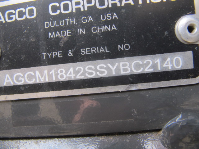 2025 Massey Ferguson 1842S Baler/Square