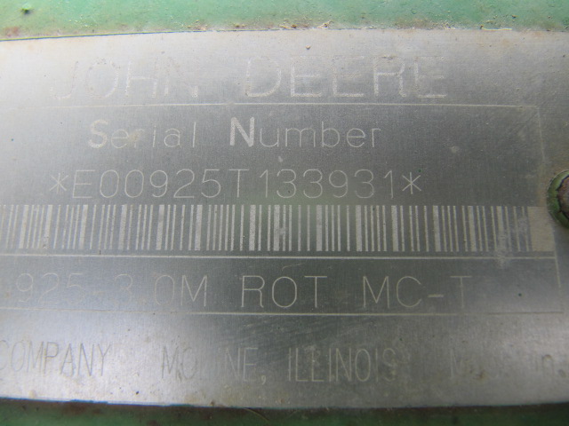 1999 John Deere 925 Mower Conditioner