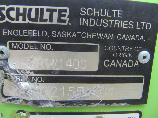 2021 Schulte SRW1400 Rock Rake