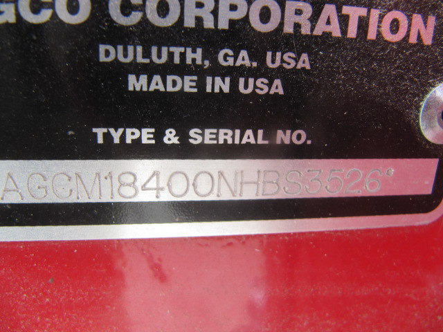 2022 Massey Ferguson 1840 Baler/Square