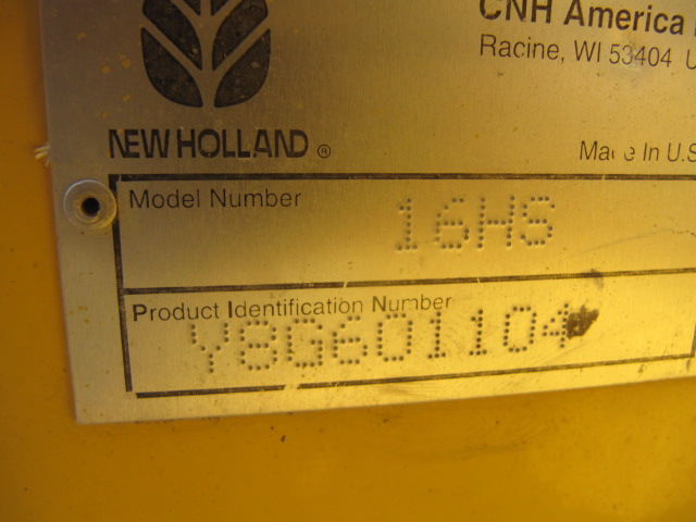 2009 New Holland H8040 Windrower
