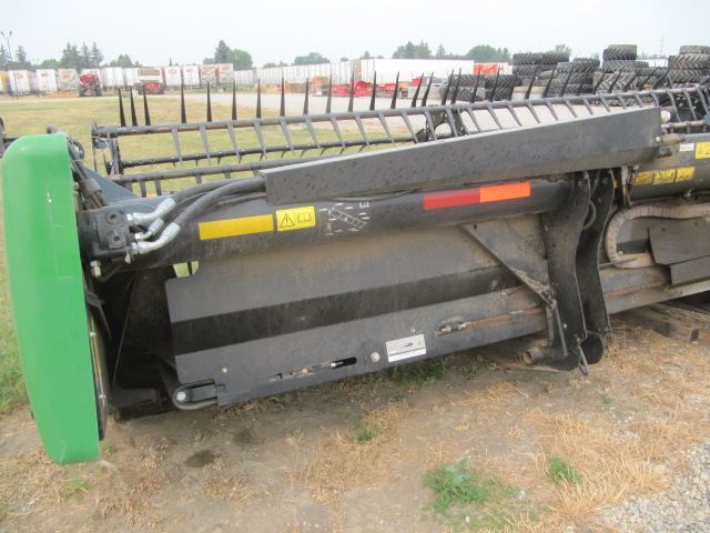 2015 John Deere 430D Windrower Draper Header