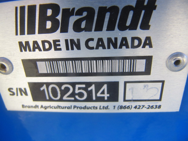 2012 Brandt 1370HP Grain Auger