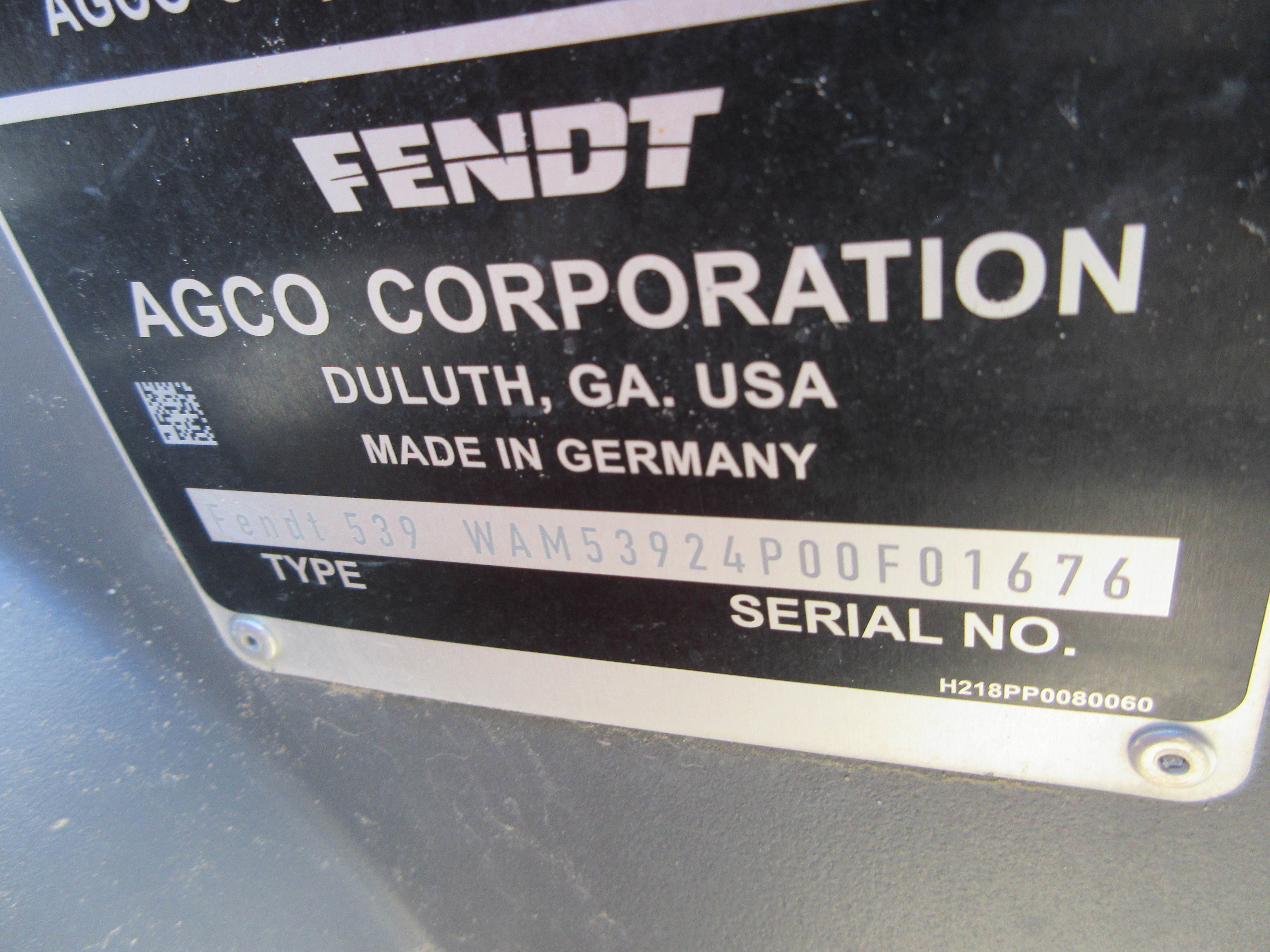 2022 Fendt 1050 Gen2 Tractor