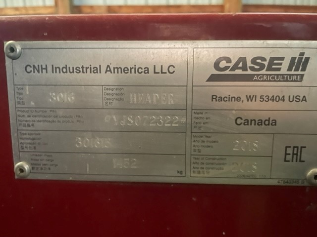 2017 Case 8240 Combine