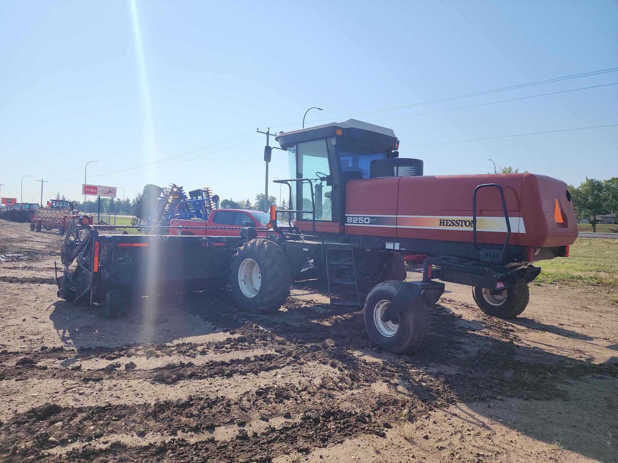 2003 AGCO Hesston 8250 Windrower