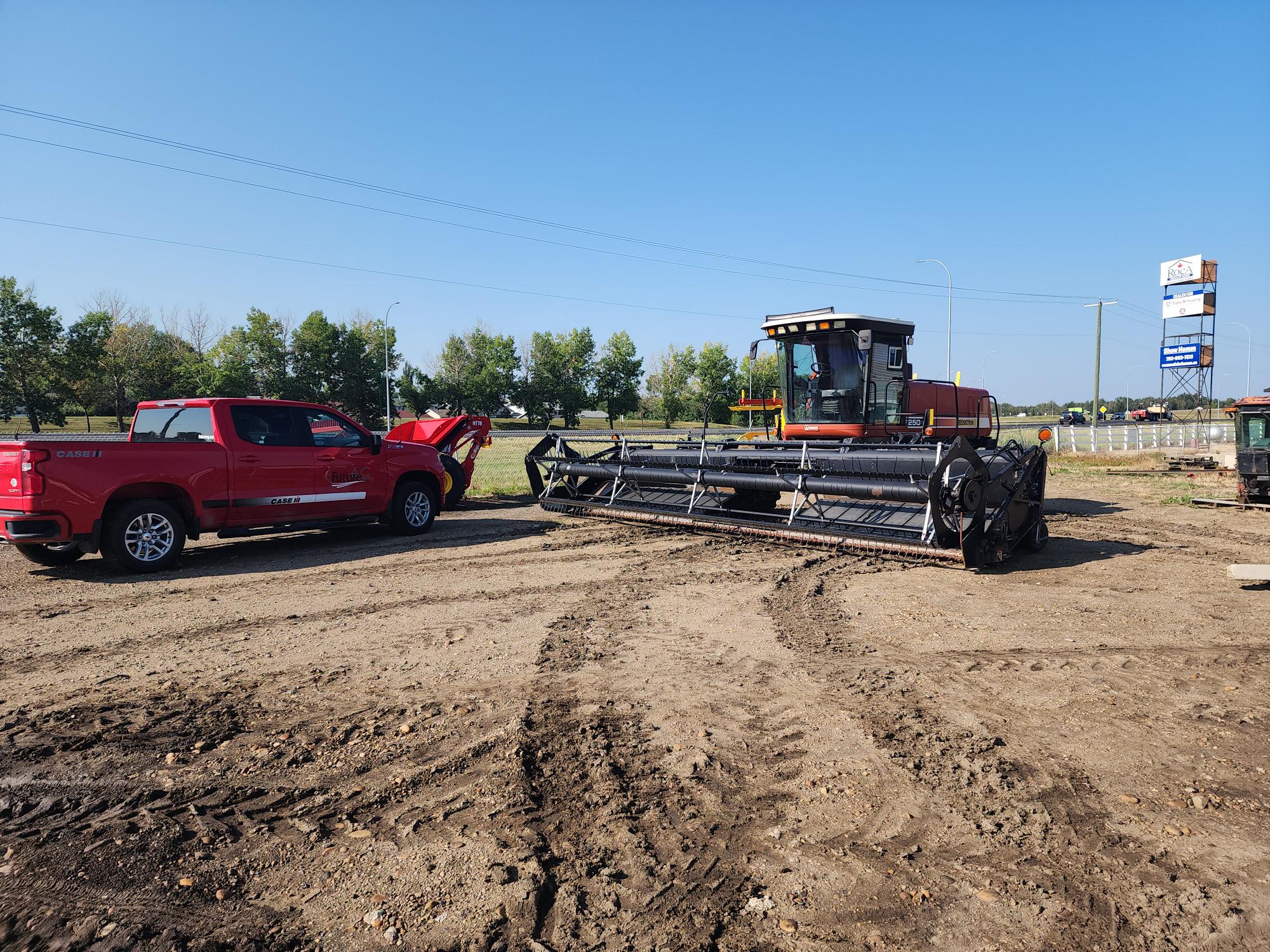 2003 AGCO Hesston 8250 Windrower