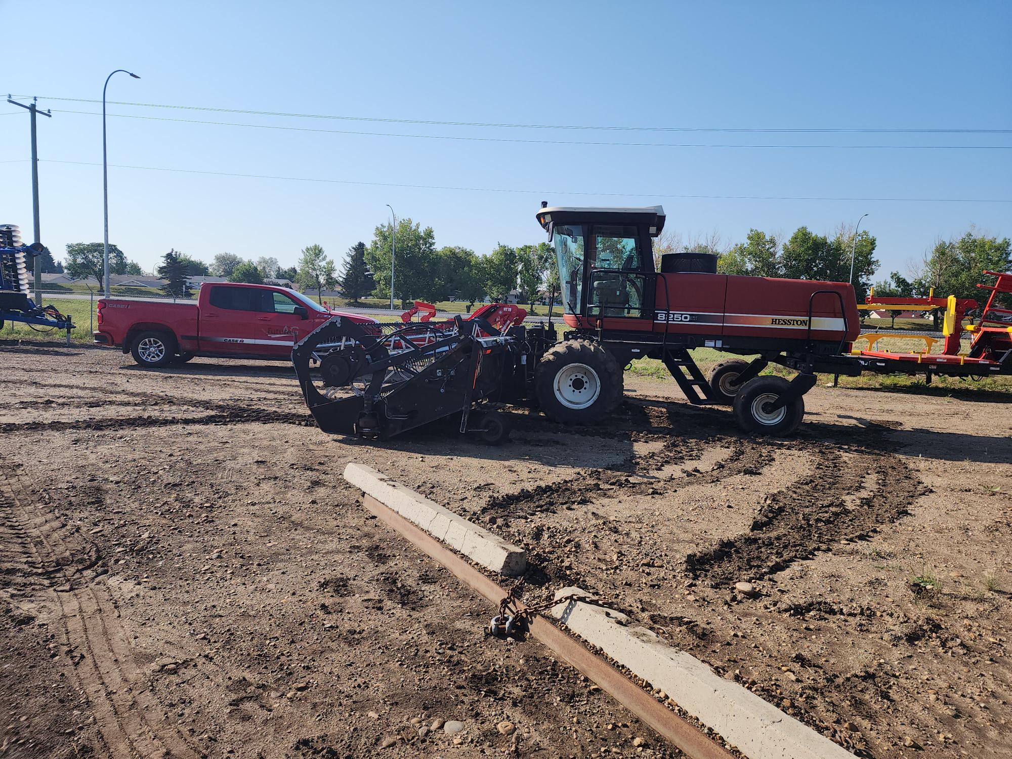 2003 AGCO Hesston 8250 Windrower