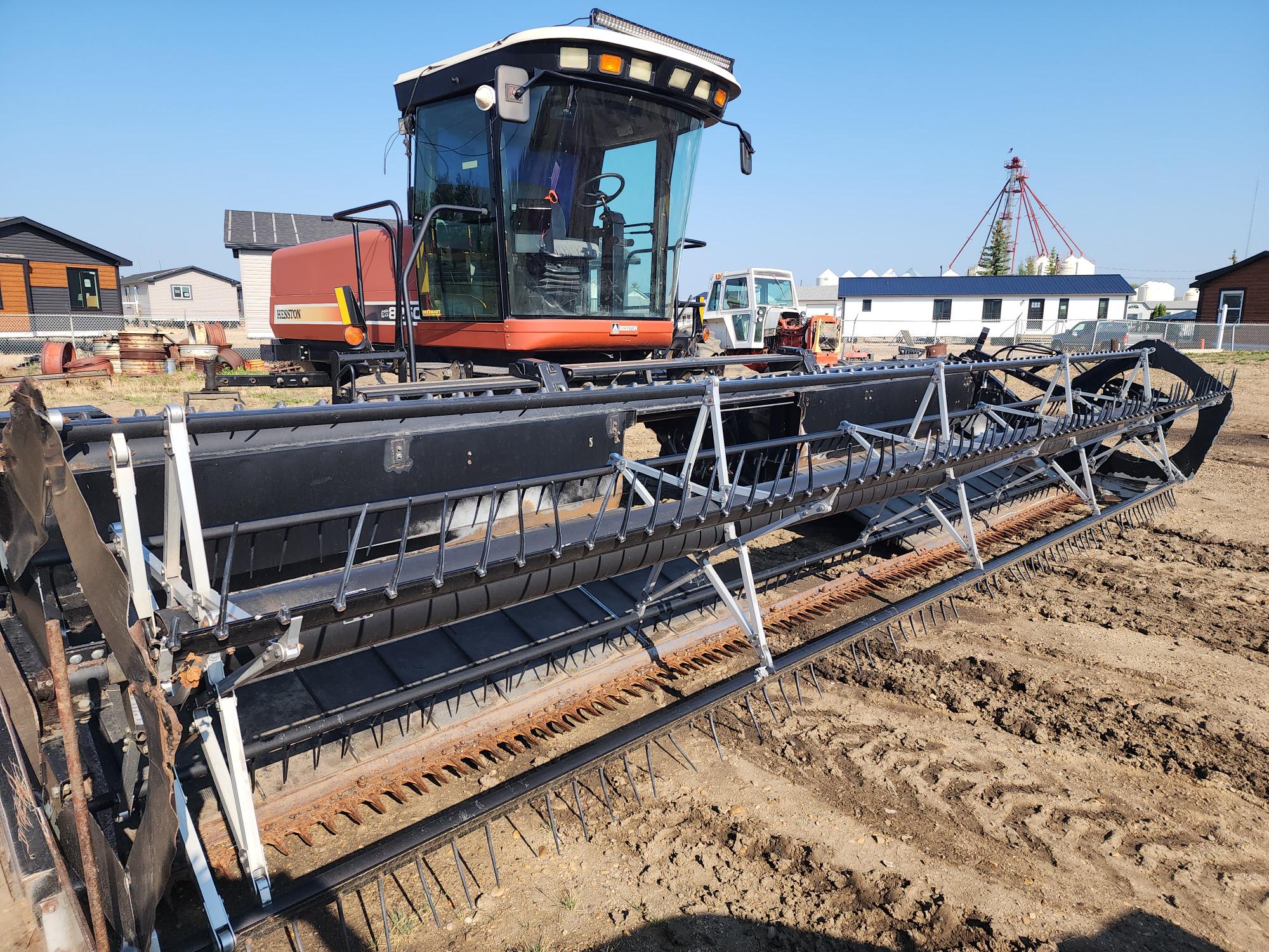 2003 AGCO Hesston 8250 Windrower