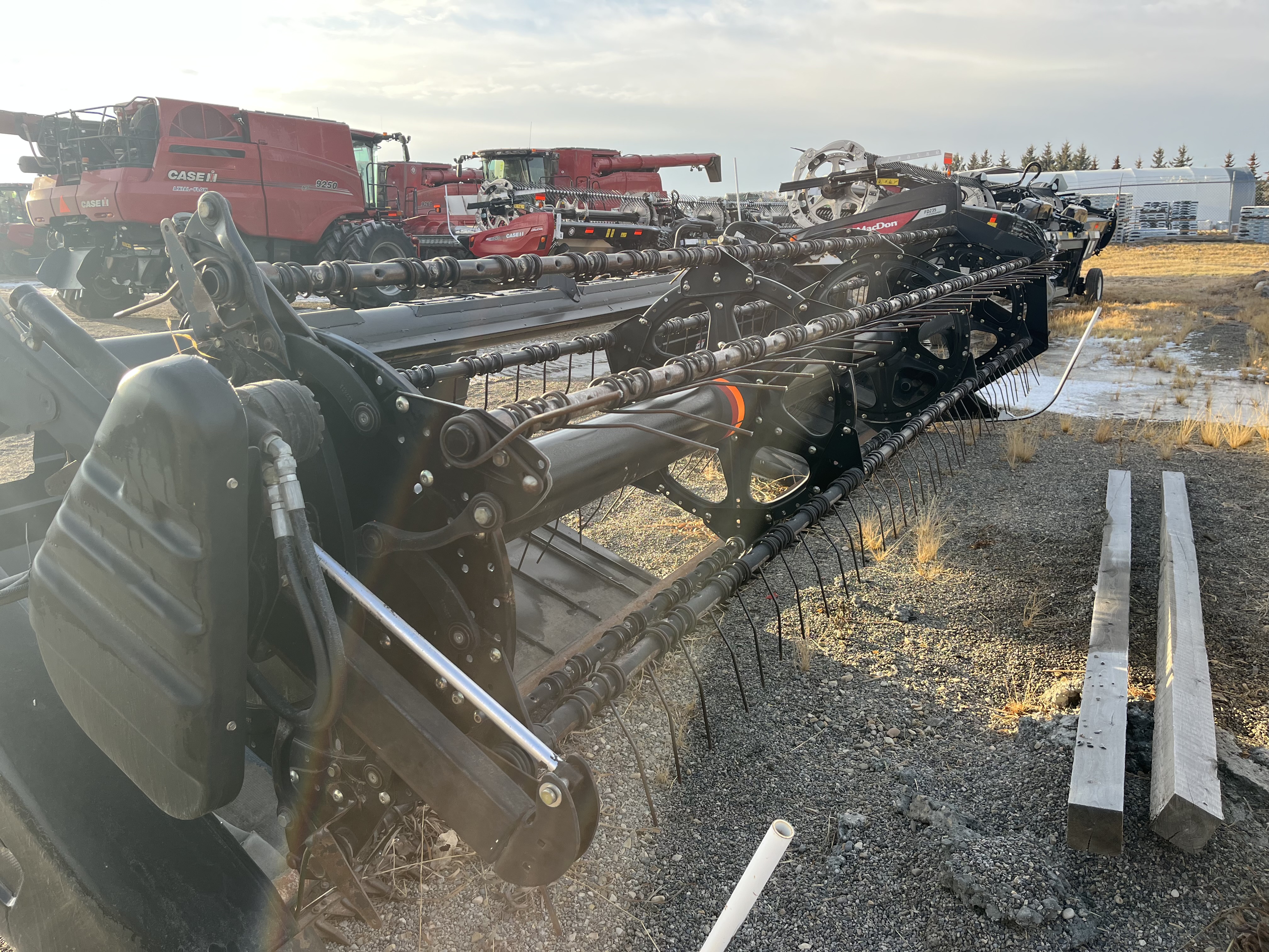2008 MacDon D60D Windrower Draper Header