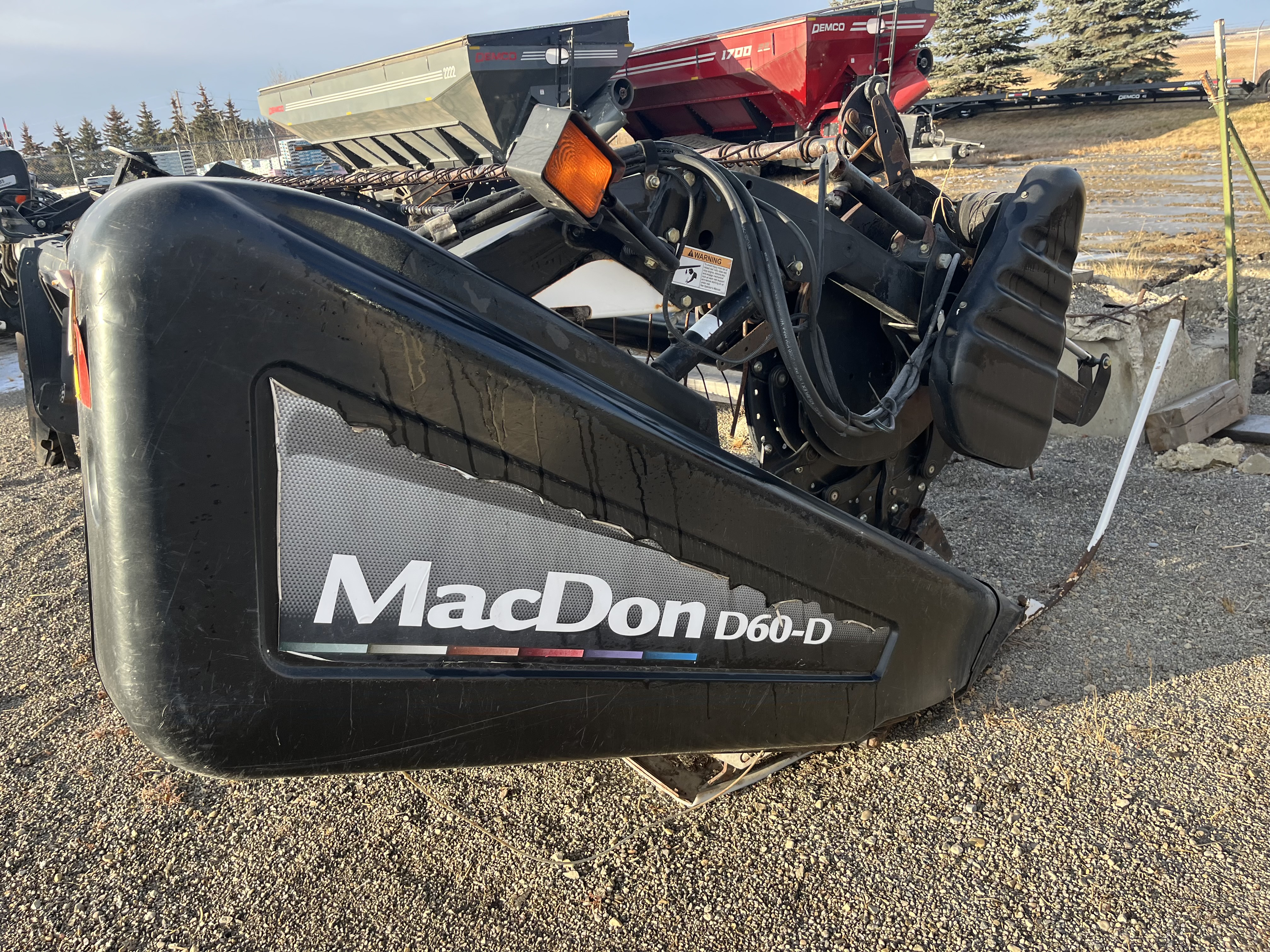 2008 MacDon D60D Windrower Draper Header