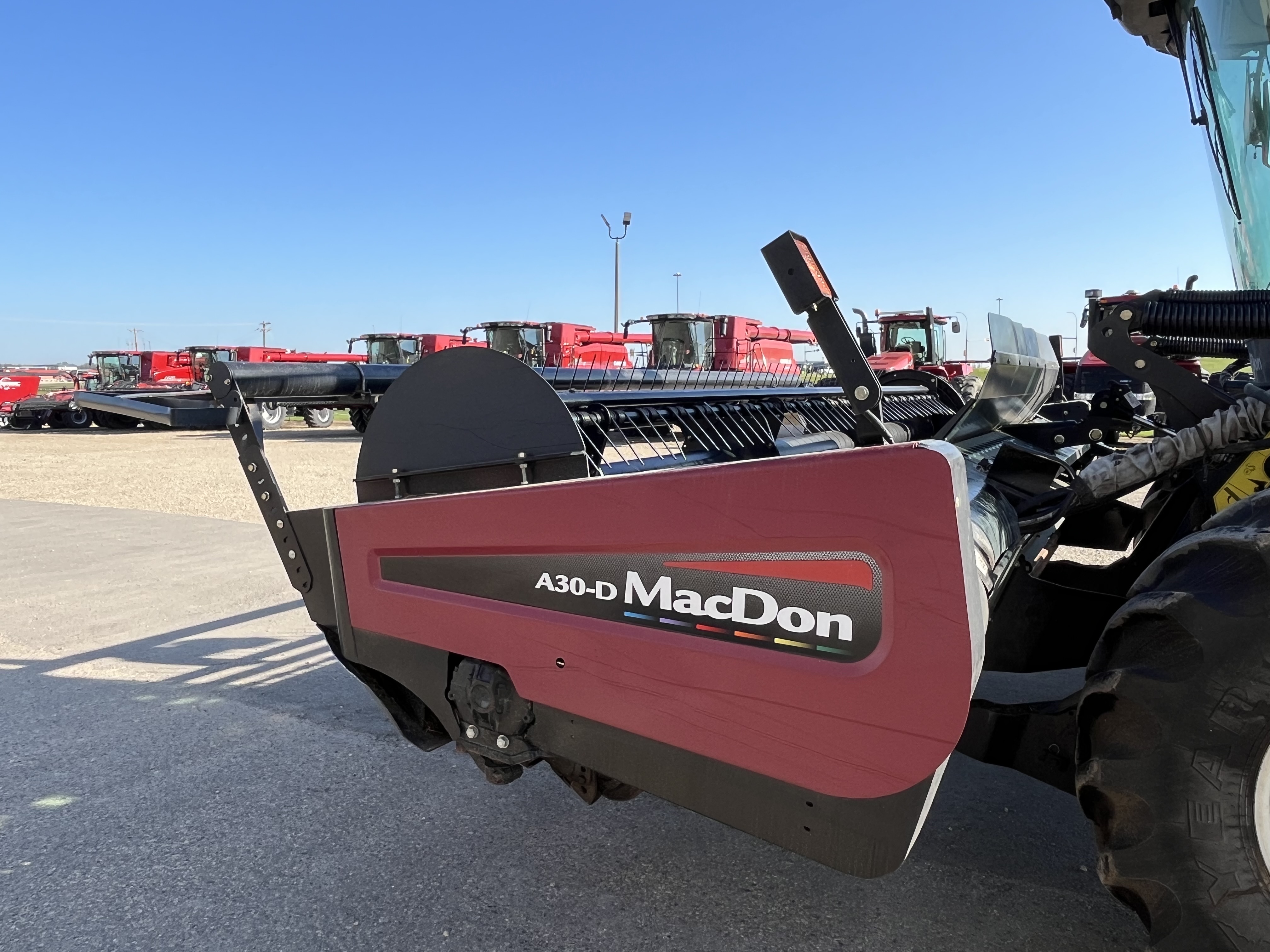2009 MacDon A30-D Windrower Header