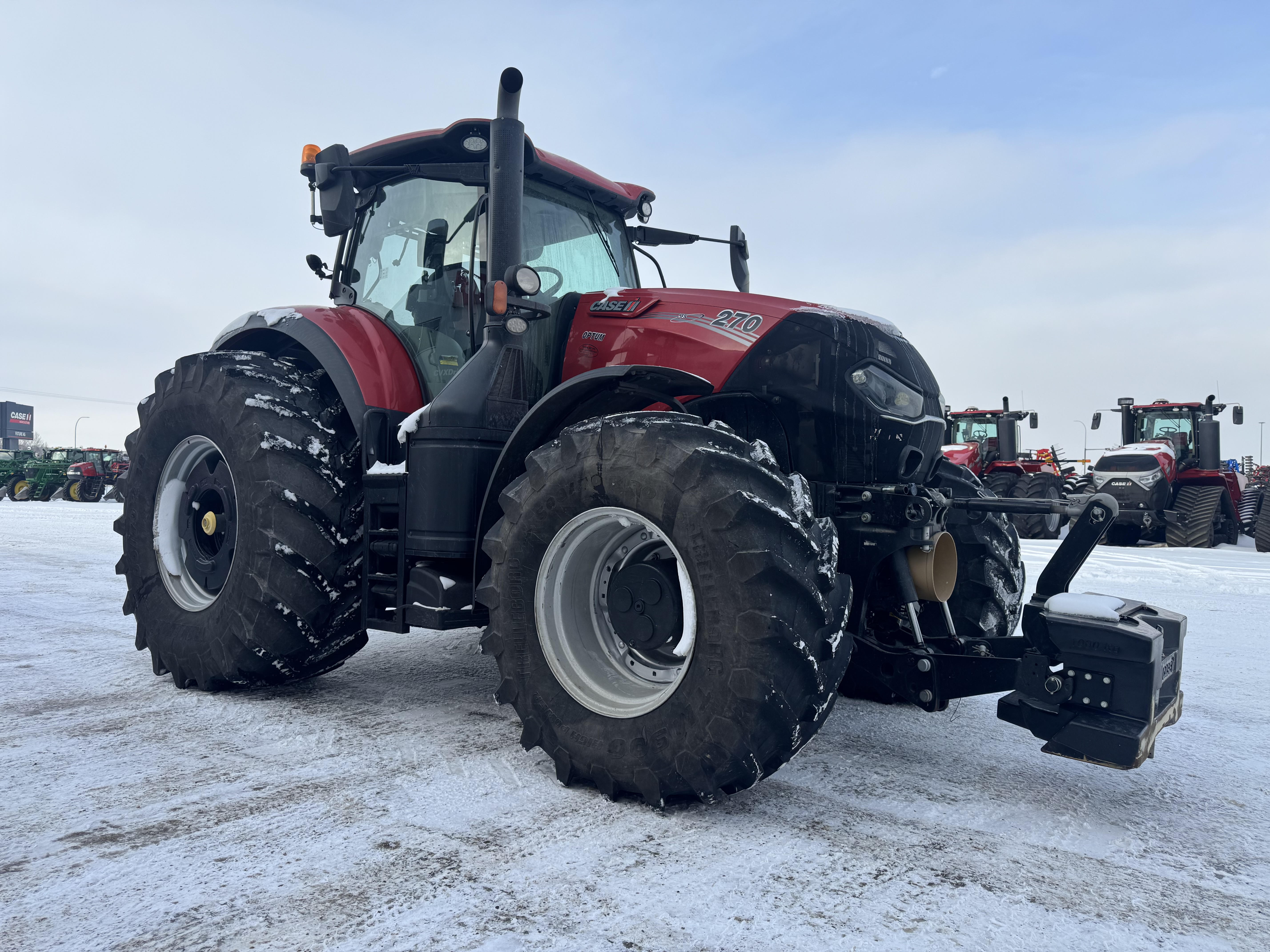2021 Case IH Optum 270 CVT Tractor