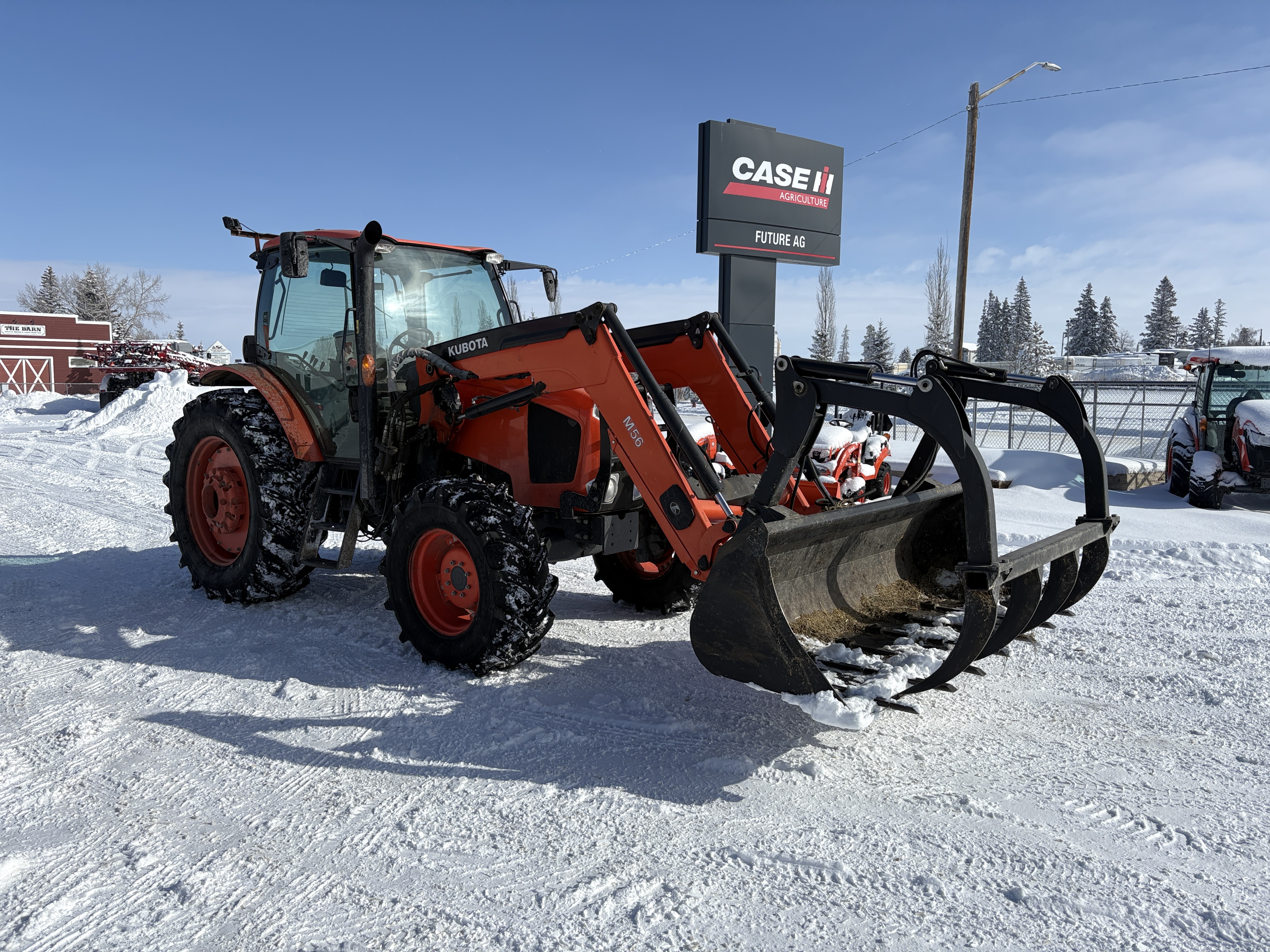 2015 Kubota M135GX Tractor