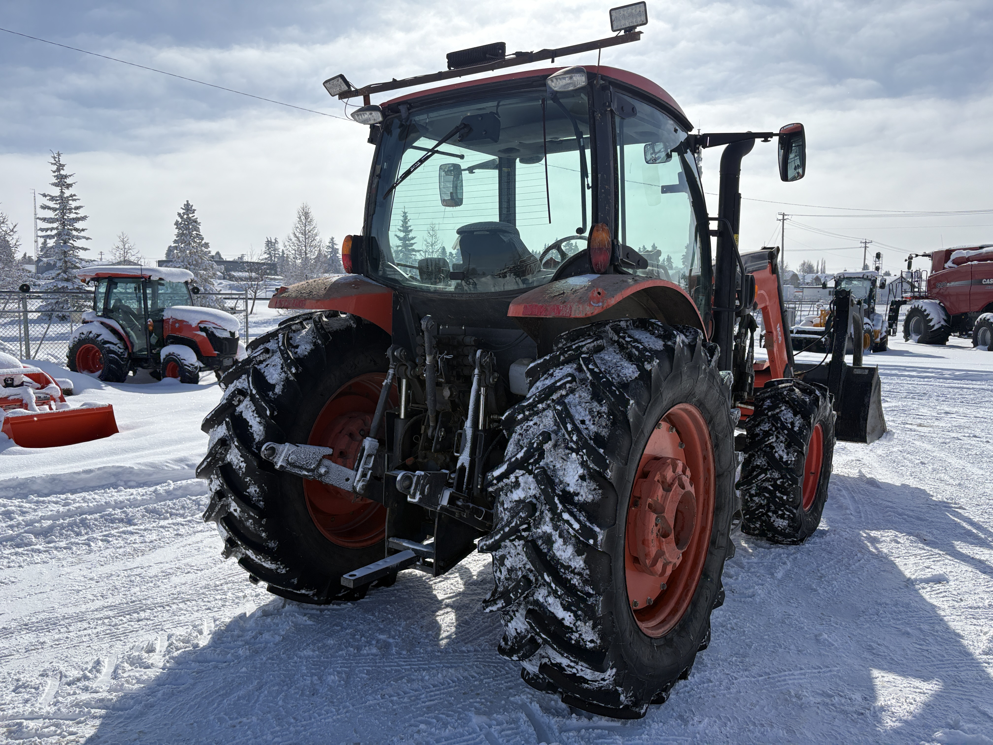 2015 Kubota M135GX Tractor
