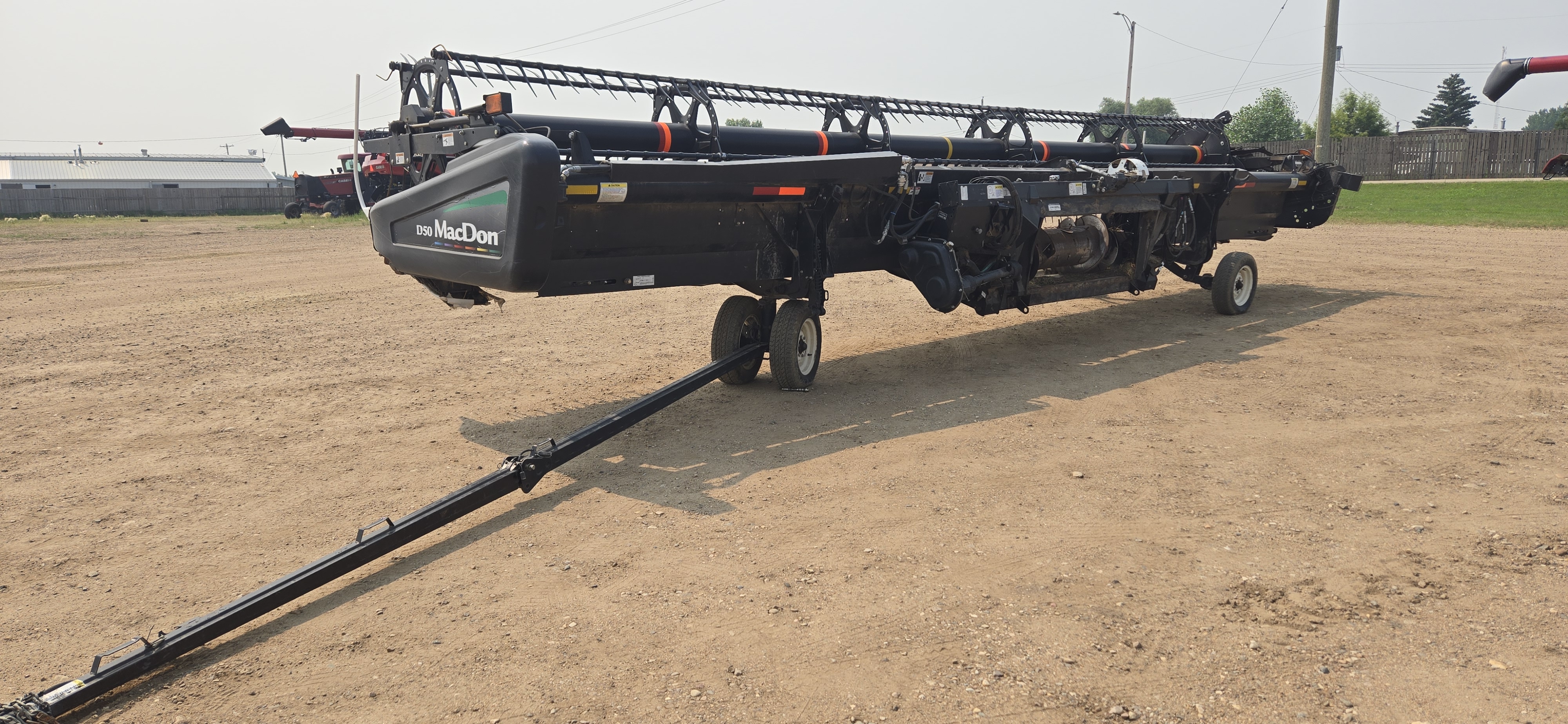 2010 MacDon D50-35 Header Combine
