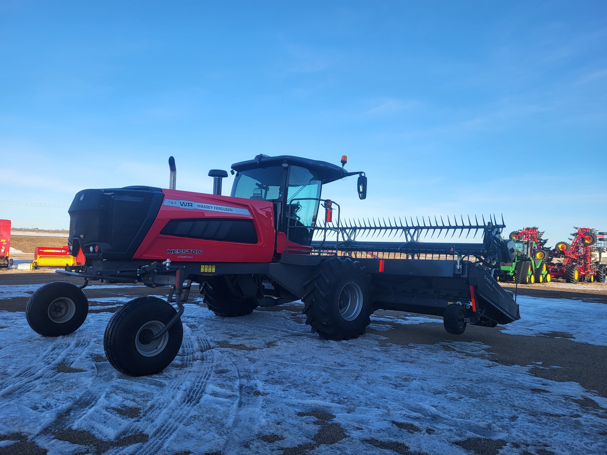 2023 Massey Ferguson WR197 Swather