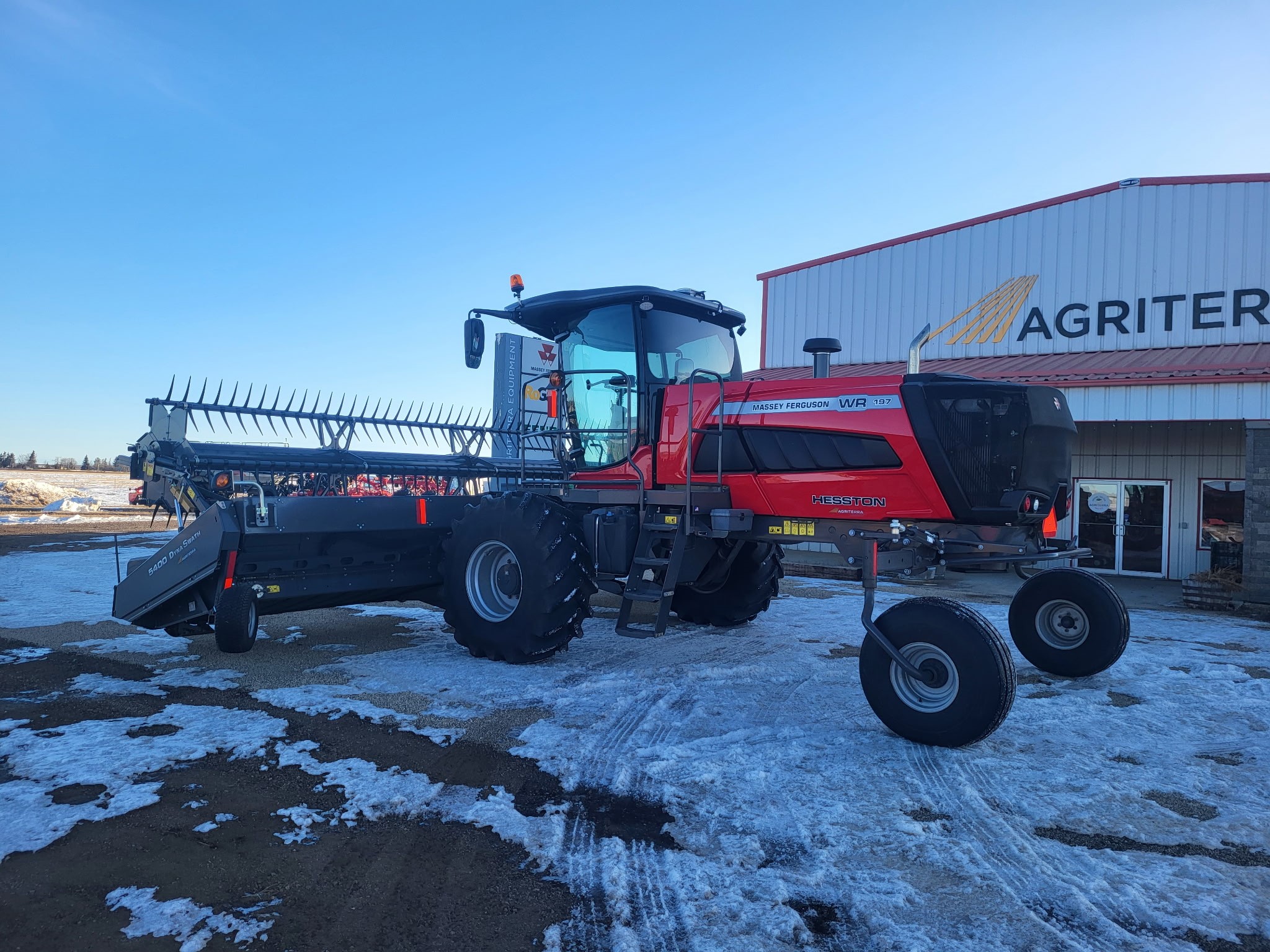 2023 Massey Ferguson WR197 Swather
