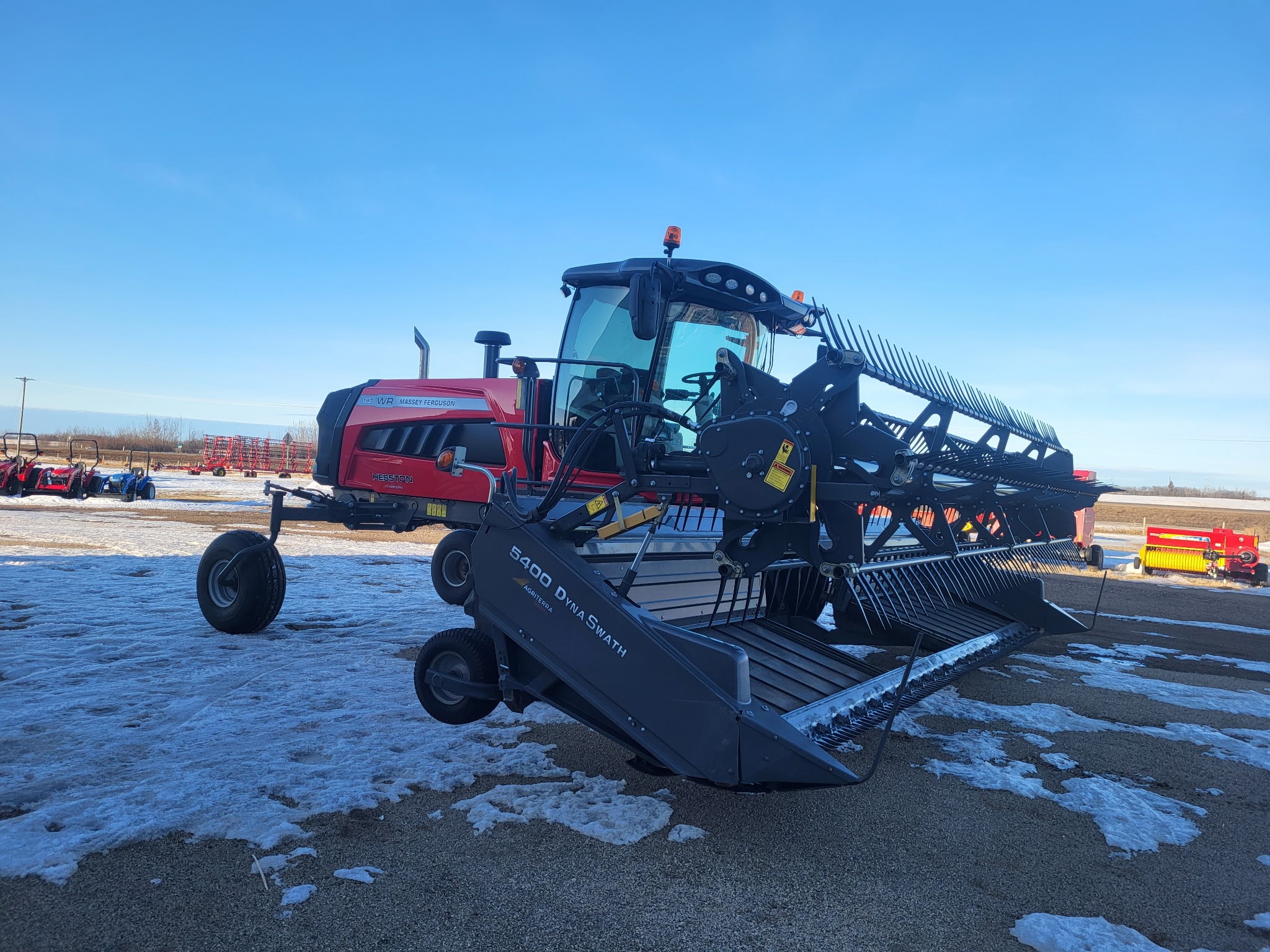 2023 Massey Ferguson WR197 Swather
