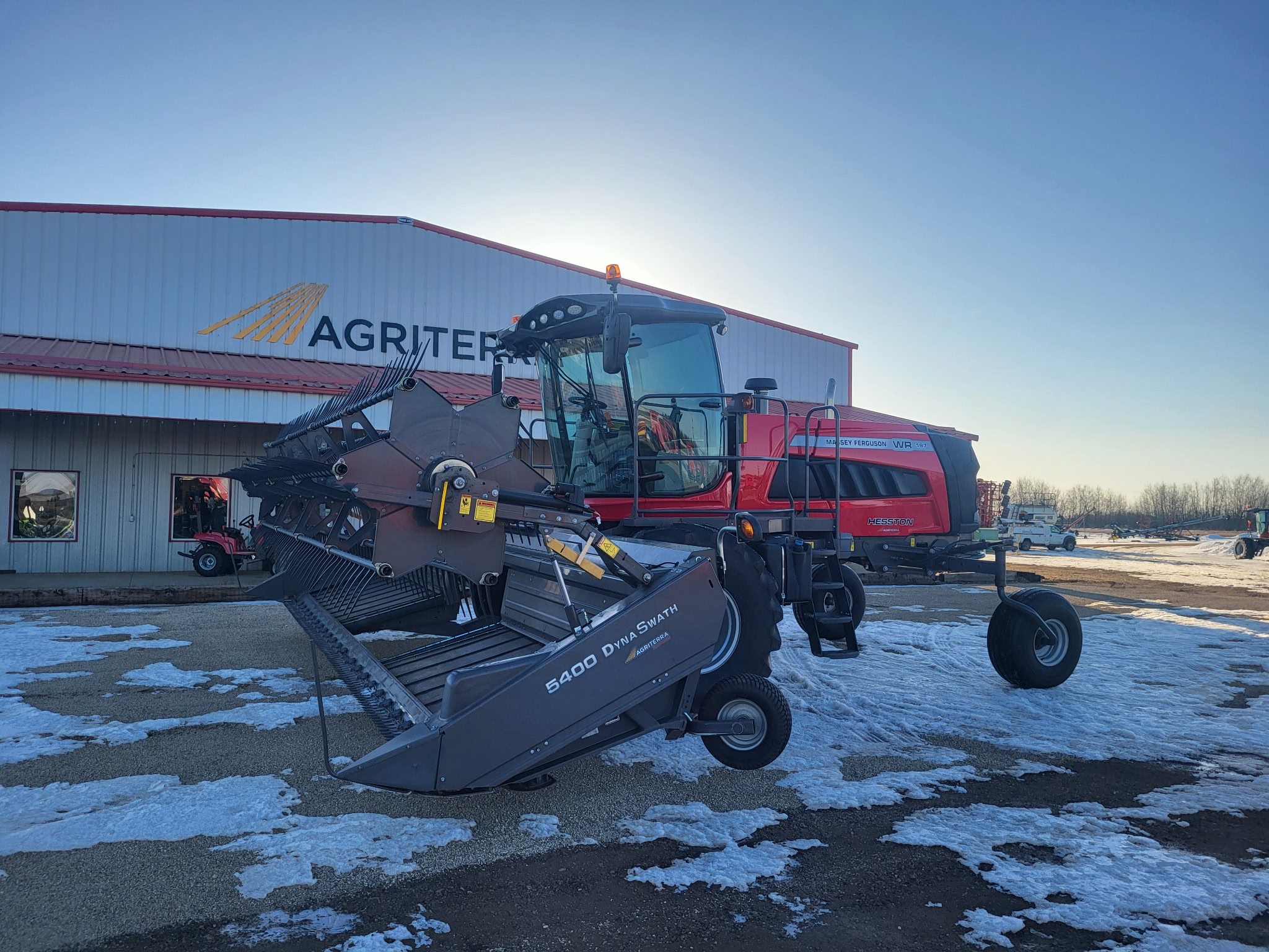 2023 Massey Ferguson WR197 Swather