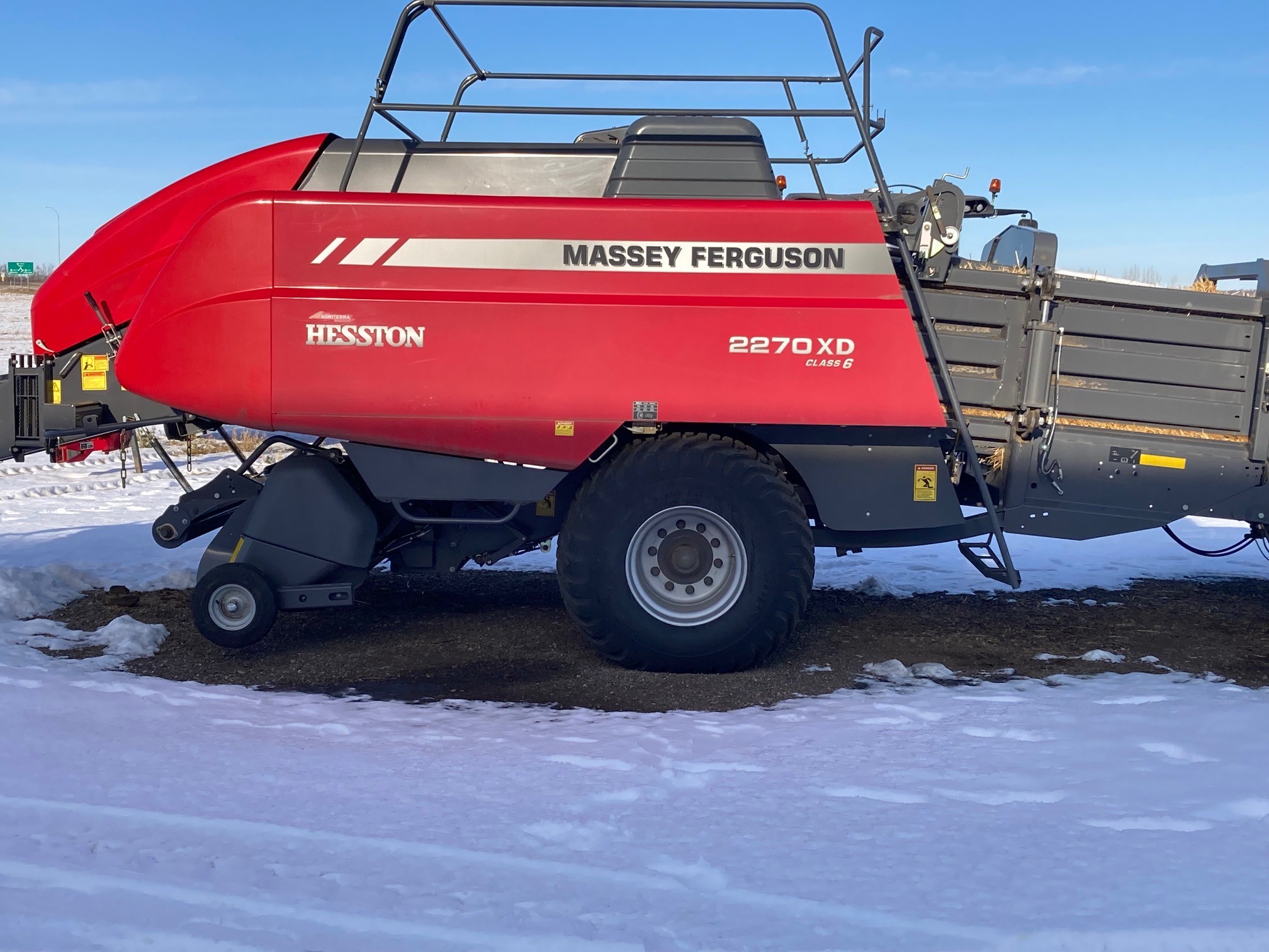 2021 Massey Ferguson 2270XD Baler/Square